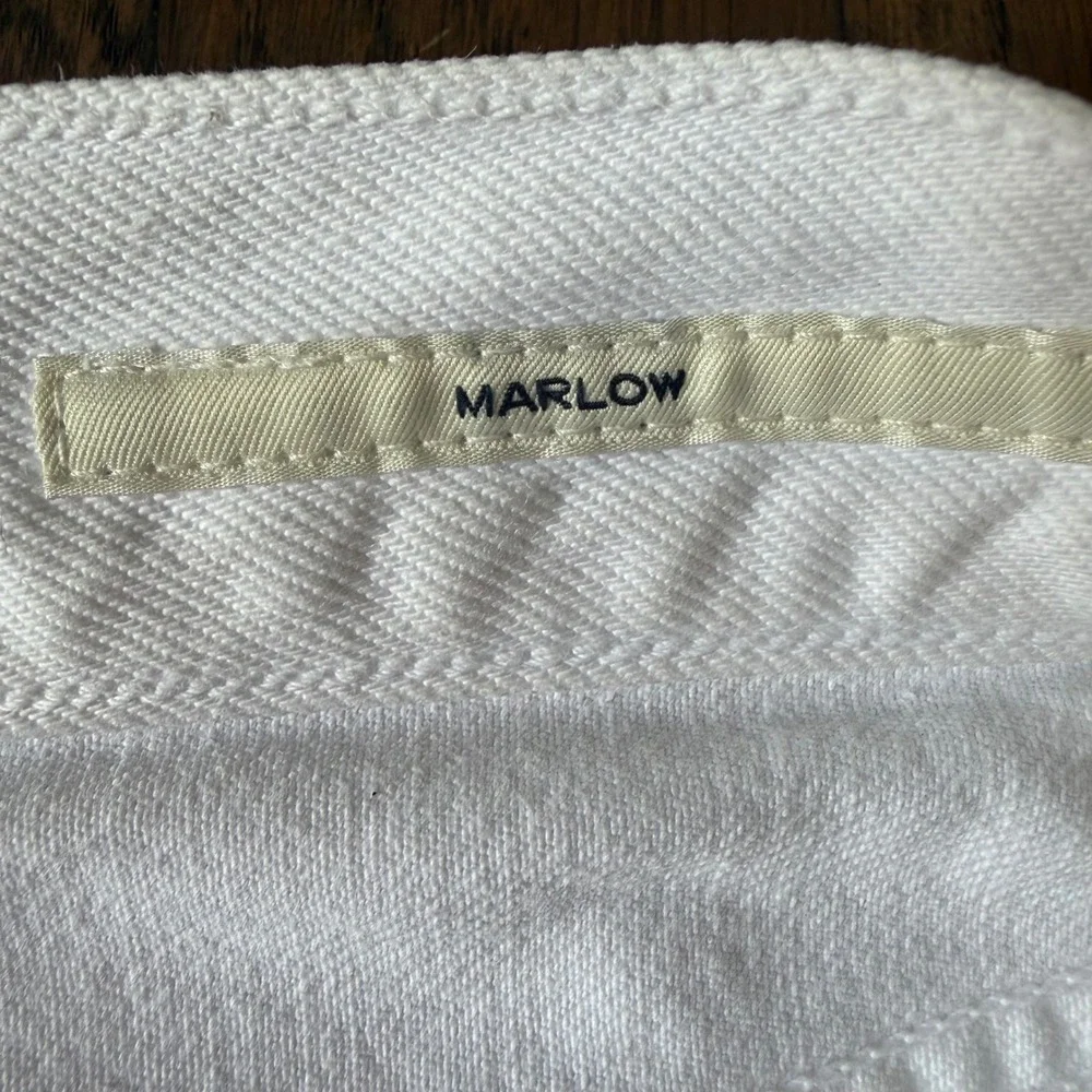 Citizens of Humanity Shorts Womens 26 Marlow Vintage White Denim High Rise